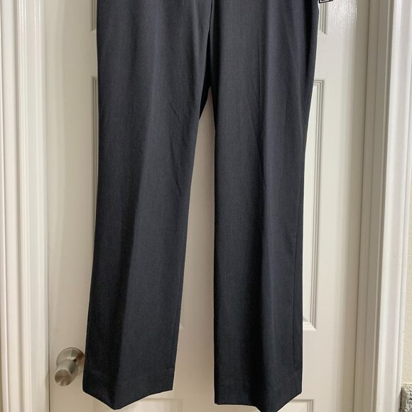 Liz Claiborne Charcoal Heather Dress Pants, Size 12, NWT - Picture 4 of 8